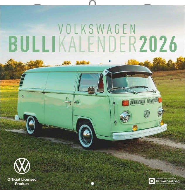 Volkswagen Bulli Kalender 2026 - 