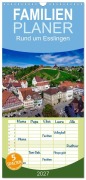Cover-Bild zum Titel 'Familienplaner 2027 - Rund um Esslingen mit 5 Spalten (Wandkalender, 21 x 45 cm) CALVENDO' von 'Klaus-Peter Huschka'
