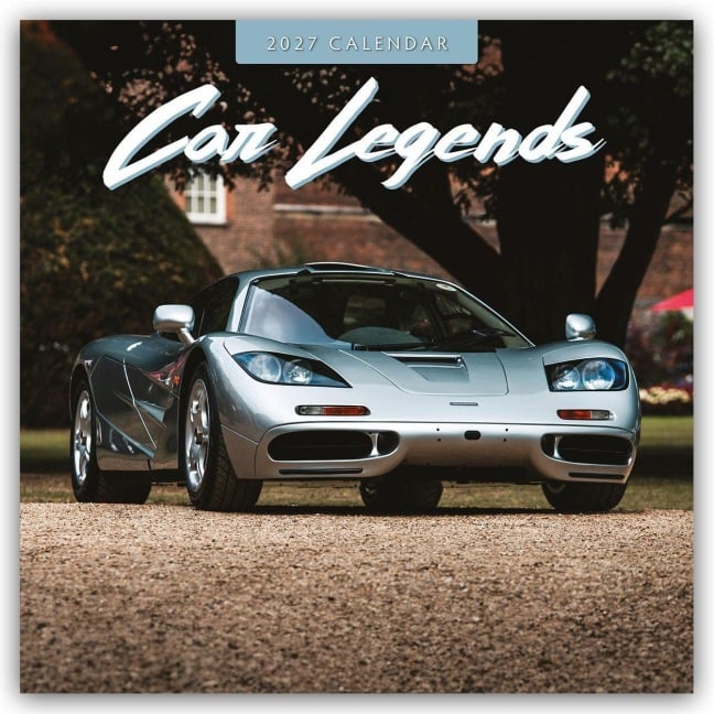 Car Legends - Legendäre Autos 2027 - 16-Monatskalender - Robin Red