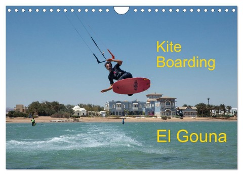 Kite Boarding El Gouna (Wandkalender 2025 DIN A4 quer), CALVENDO Monatskalender - Franz Faltermaier