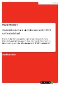 Cover-Bild zum Titel 'Nordafrikaner seit der Silvesternacht 2015 in Deutschland' von 'Rayan Doukali'