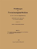 Cover-Bild zum Titel 'Mitteilungen über Forschungsarbeiten auf dem Gebiete des Ingenieurwesens' von 'Verein Deutscher Ingenieure'