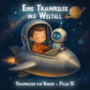 Cover-Bild zum Titel 'Eine Traumreise ins Weltall' von 'Claudia Schröder'