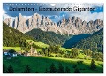 Dolomiten - Bezaubernde Giganten (Wandkalender 2024 DIN A4 quer), CALVENDO Monatskalender - Sascha Ferrari