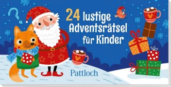 Cover-Bild zum Titel '24 lustige Adventsrätsel für Kinder' von ''