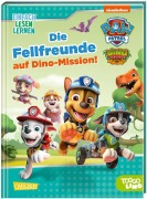 Cover-Bild zum Titel 'PAW Patrol Erstlesebuch: Die Fellfreunde auf Dino-Mission!' von 'Nora de Lon'