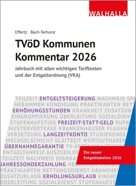 TVöD Kommunen Kommentar 2026 - Jörg Effertz, Andreas Bach-Terhorst