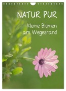 Cover-Bild zum Titel 'NATUR PUR Kleine Blumen am Wegesrand (Wandkalender 2026 DIN A4 hoch), CALVENDO Monatskalender' von 'Karin Dietzel'