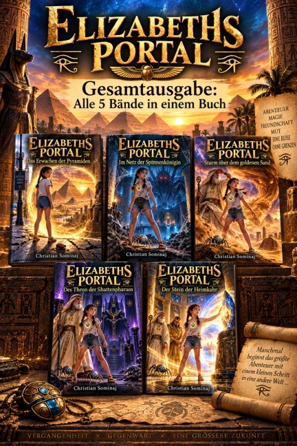 Elizabeths Portal  Gesamtausgabe: Alle 5 Bände in einem Buch - Christian Sominaj