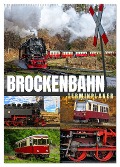 Brockenbahn - Terminplaner (Wandkalender 2025 DIN A2 hoch), CALVENDO Monatskalender - Holger Felix