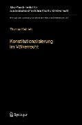 Cover-Bild zum Titel 'Konstitutionalisierung im Völkerrecht' von 'Thomas Kleinlein'