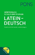 PONS Wörterbuch Schule und Studium Latein-Deutsch - 