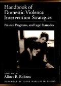 Cover-Bild zum Titel 'Handbook of Domestic Violence Intervention Strategies' von 'Albert R. Roberts'