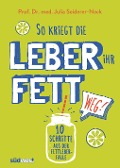 Cover-Bild zum Titel 'So kriegt die Leber ihr Fett weg!' von 'Julia Seiderer-Nack'