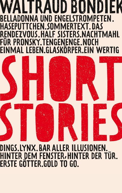 Short Stories - Waltraud Bondiek