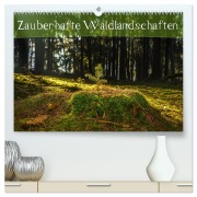 Cover-Bild zum Titel 'Zauberhafte Waldlandschaften (hochwertiger Premium Wandkalender 2026 DIN A2 quer), Kunstdruck in Hochglanz' von 'Marcel Wenk'