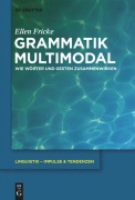 Cover-Bild zum Titel 'Grammatik multimodal' von 'Ellen Fricke'