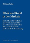 Cover-Bild zum Titel 'Ethik und Recht in der Medizin' von 'Dietmar Enko'