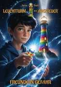 Cover-Bild zum Titel 'Leuchtturm der Abenteuer Trilogie 1 Freunde in Gefahr - Kinderbuch ab 10 Jahren für Jungen und Mädchen' von 'Karim Pieritz'