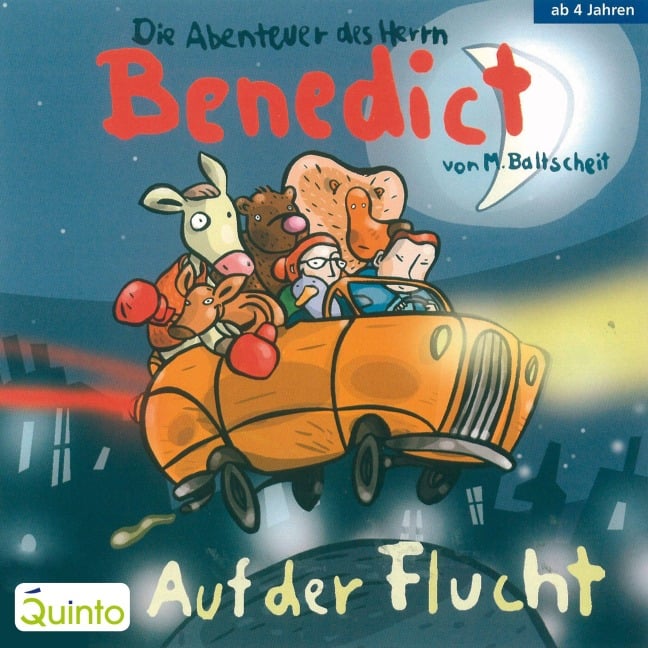 Die Abenteuer des Herrn Benedict - Auf der Flucht - Martin Baltscheit