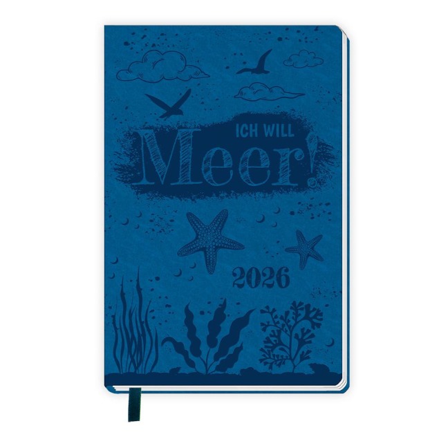Trötsch Taschenkalender A7 Soft Touch Maritim 2026 - 