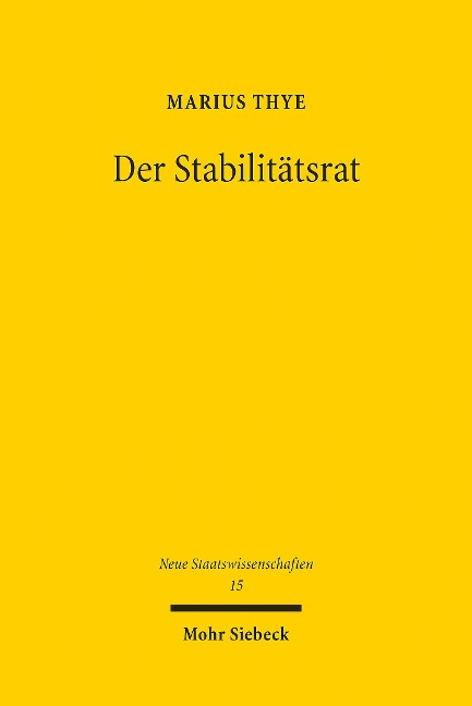 Der Stabilitätsrat - Marius Thye