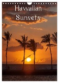 Hawaiian Sunsets (Wandkalender 2024 DIN A4 hoch), CALVENDO Monatskalender - Rolf-Dieter Hitzbleck