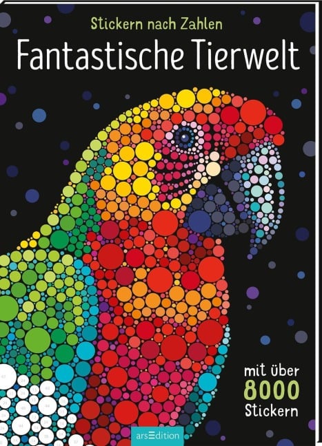 Stickern nach Zahlen - Fantastische Tierwelt - 