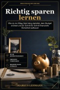 Cover-Bild zum Titel 'Richtig sparen lernen' von 'Markus Lehmann'