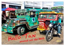 Hallo Taxi - einmal um die Welt (Wandkalender 2025 DIN A2 quer), CALVENDO Monatskalender - Peter Roder