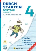 Cover-Bild zum Titel 'Durchstarten  4. Klasse - Deutsch Mittelschule/AHS - Lernhilfe mit herausnehmbares Lösungsheft' von 'Jutta Hofer, Vera Igler'