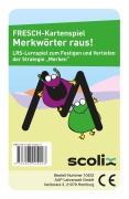 Cover-Bild zum Titel 'FRESCH-Kartenspiel: Merkwörter raus!' von 'Corinne Zimmermann'