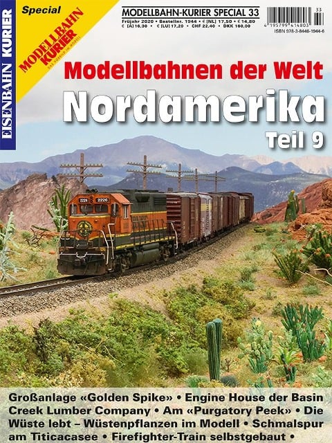 Modellbahn-Kurier Special 33. Modellbahnen der Welt- Nordamerika Teil 9 - 