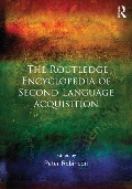 Cover-Bild zum Titel 'The Routledge Encyclopedia of Second Language Acquisition' von ''