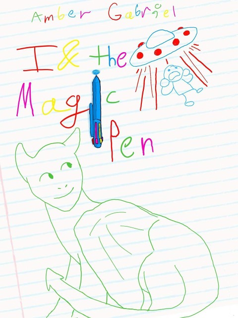 I & the Magic Pen (The Junk Drawer Adventures, #1) - Amber Gabriel