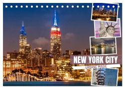 Cover-Bild zum Titel 'NEW YORK CITY Urbane Magie (Tischkalender 2026 DIN A5 quer), CALVENDO Monatskalender' von 'Melanie Viola'
