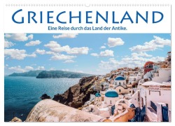 Cover-Bild zum Titel 'Griechenland - Eine Reise durch das Land der Antike. (Wandkalender 2027 DIN A2 quer), CALVENDO Monatskalender' von 'Benjamin Lederer'