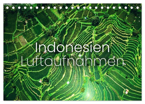 Indonesien Luftaufnahmen (Tischkalender 2024 DIN A5 quer), CALVENDO Monatskalender - Sf Sf