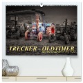 Trecker - Oldtimer / Geburtstagskalender (hochwertiger Premium Wandkalender 2025 DIN A2 quer), Kunstdruck in Hochglanz - Peter Roder