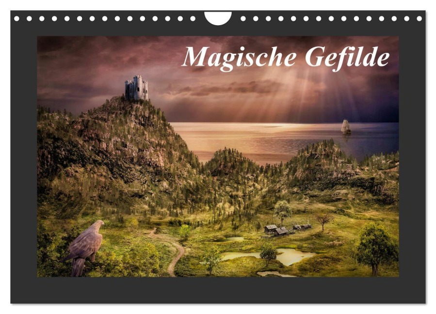 Magische Gefilde (Wandkalender 2025 DIN A4 quer), CALVENDO Monatskalender - Simone Wunderlich