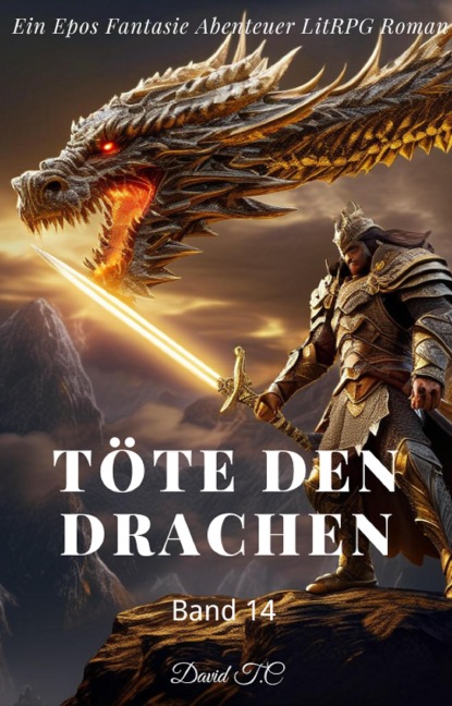 Töte den Drachen:Ein Epos Fantasie Abenteuer LitRPG Roman(Band 14) - David T. C