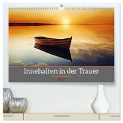 Cover-Bild zum Titel 'Innehalten in der Trauer - begleitet mit Gedanken (hochwertiger Premium Wandkalender 2027 DIN A2 quer), Kunstdruck in Hochglanz' von 'Susan Michel'