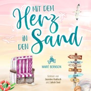Cover-Bild zum Titel 'Mit dem Herz in den Sand' von 'Marit Bernson'