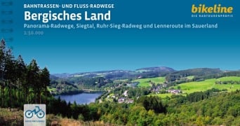 Cover-Bild zum Titel 'Bahntrassen- und Fluss-Radwege Bergisches Land' von ''