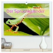 Cover-Bild zum Titel 'Der Spruchkalender - freiheraus und witzig (hochwertiger Premium Wandkalender 2026 DIN A2 quer), Kunstdruck in Hochglanz' von 'Liselotte Brunner-Klaus'