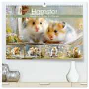 Cover-Bild zum Titel 'Hamster. Niedliche Nager im Garten (hochwertiger Premium Wandkalender 2027 DIN A2 quer), Kunstdruck in Hochglanz' von 'Rose Hurley'