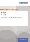 Cover-Bild zum Titel 'Basel III' von 'G. Dengl'