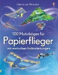 100 Motivbögen für Papierflieger - 