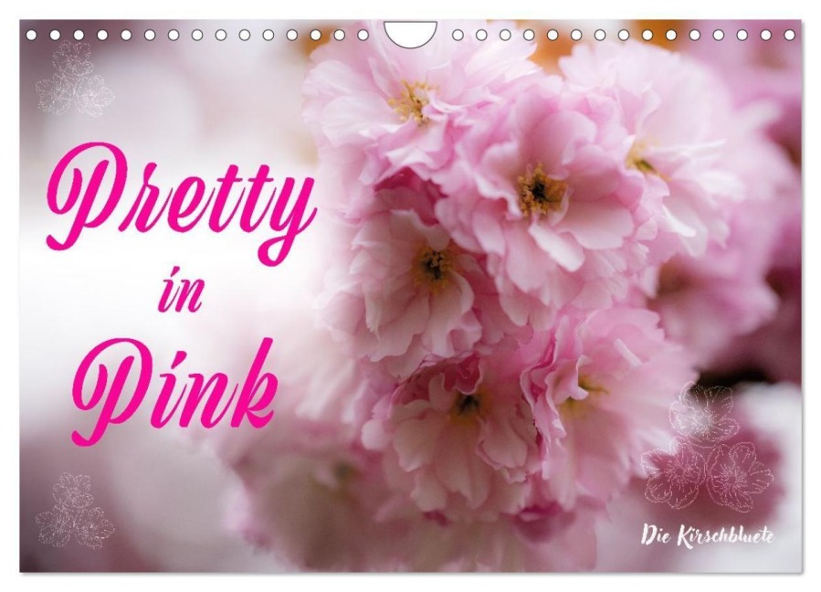 Pretty in Pink - Die Kirschblüte (Wandkalender 2027 DIN A4 quer), CALVENDO Monatskalender - Birte Zabel
