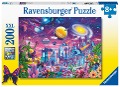 Ravensburger Kinderpuzzle - 13291 Kosmische Stadt - 200 Teile Puzzle für Kinder ab 8 Jahren - 